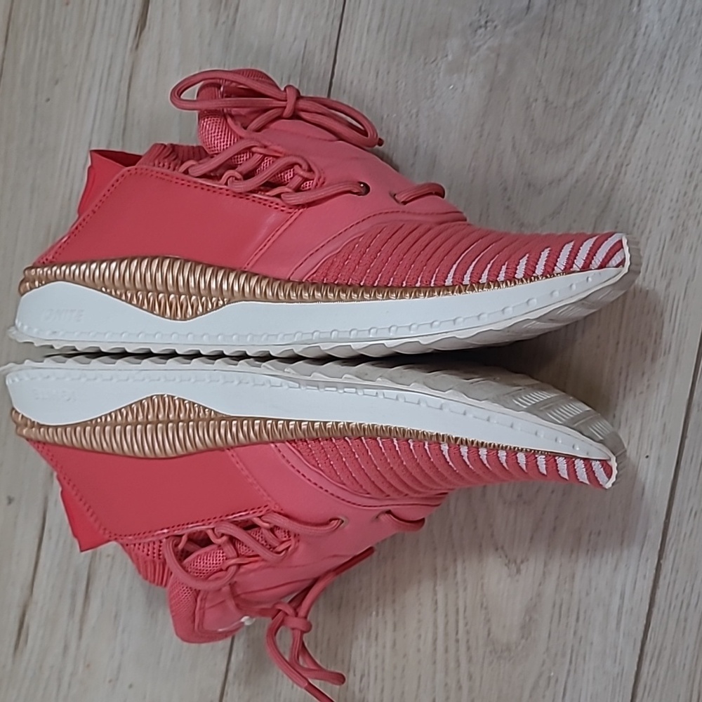 Puma Ignite Peach Gold White Size 9/40 - Picture 7 of 12